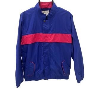Tourney Vintage 80's Men's SM 100% Nylon Gore-Tex Golf Windbreaker Jacket